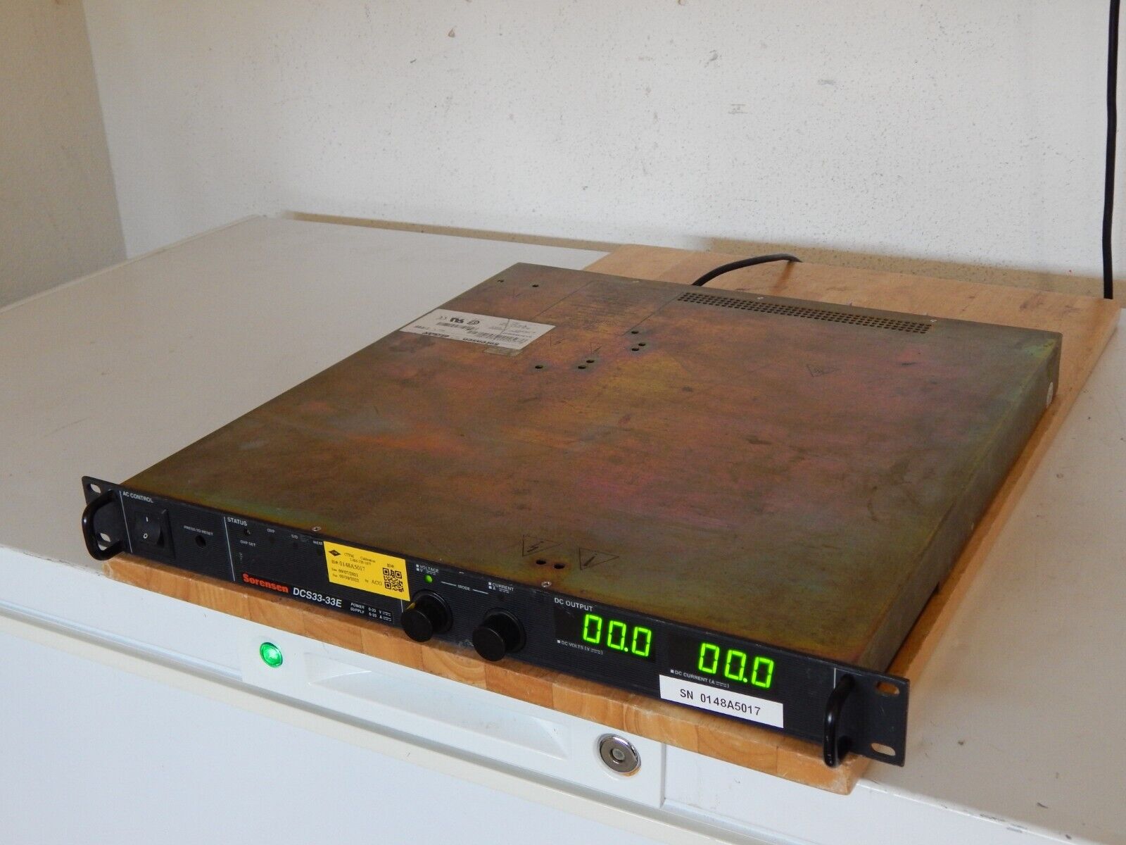 Sorensen DCS33-33E M9C DC Power Supply w/GPIB (6 in stock) Sorensen DCS33-33E M9C DC Power Supply w/GPIB (6 in stock)